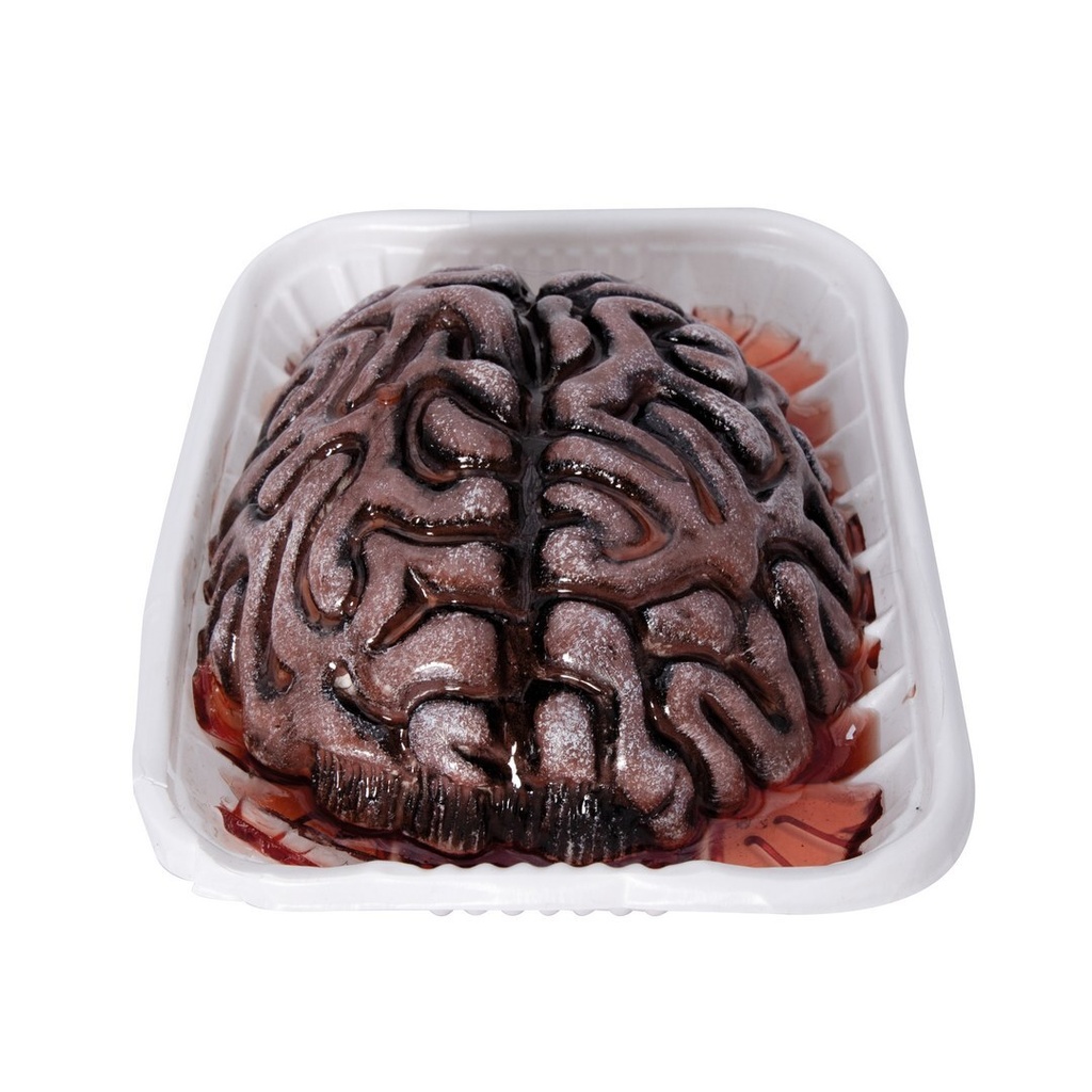 Cerveau sanglant en barquette – vue 2