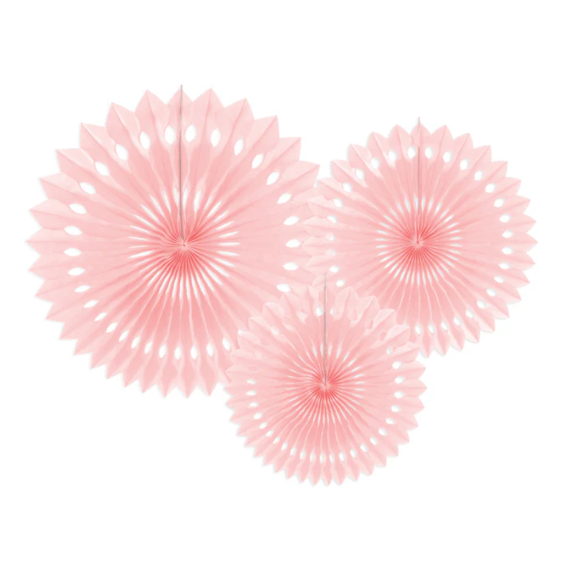 3 Rosaces en papier 