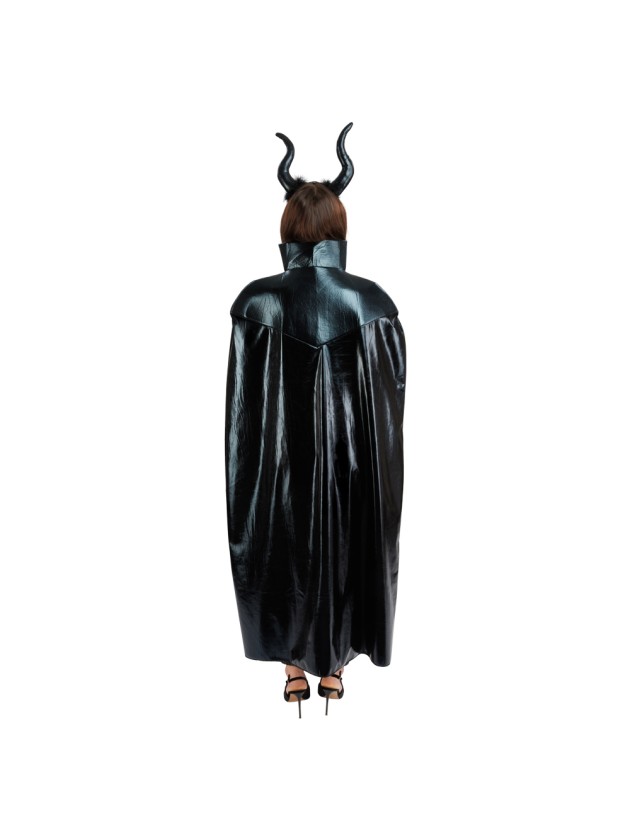 Evil queen kit: cape and horned headband