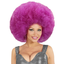 Perruque Afro couleur violet