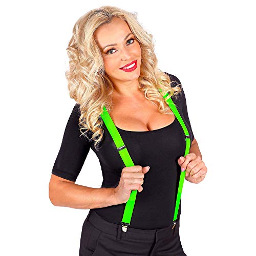 Bretelles néons glow in the dark vert