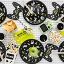 Assiettes "Gamer" 23 cm, paquet de 6