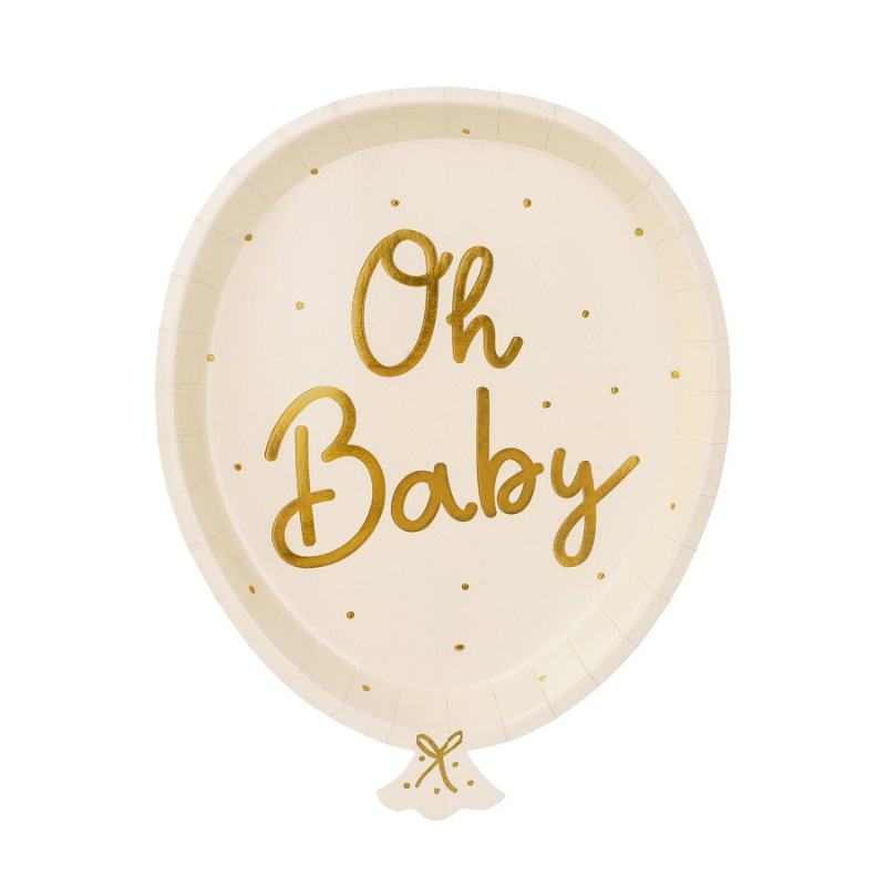 Assiettes "Oh Baby"