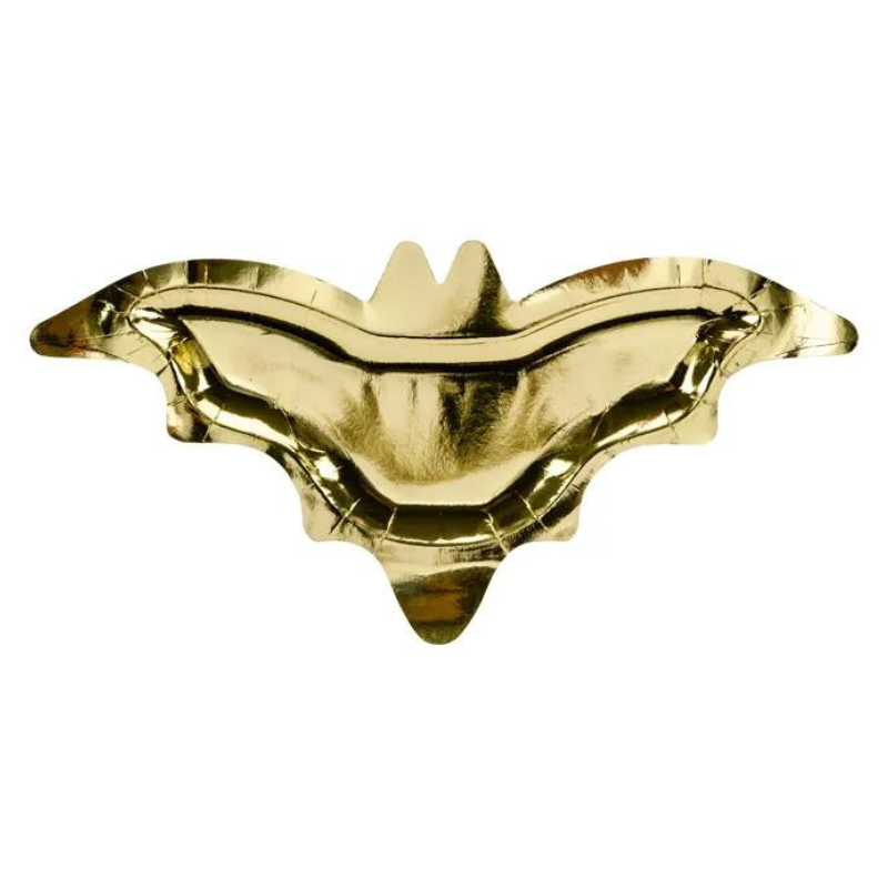 Assiettes Chauve-souris or