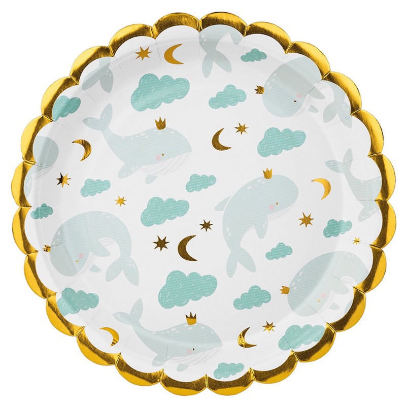 Assiettes baleine