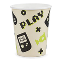 Gobelets "Gamer" 220 ml, paquet de 6
