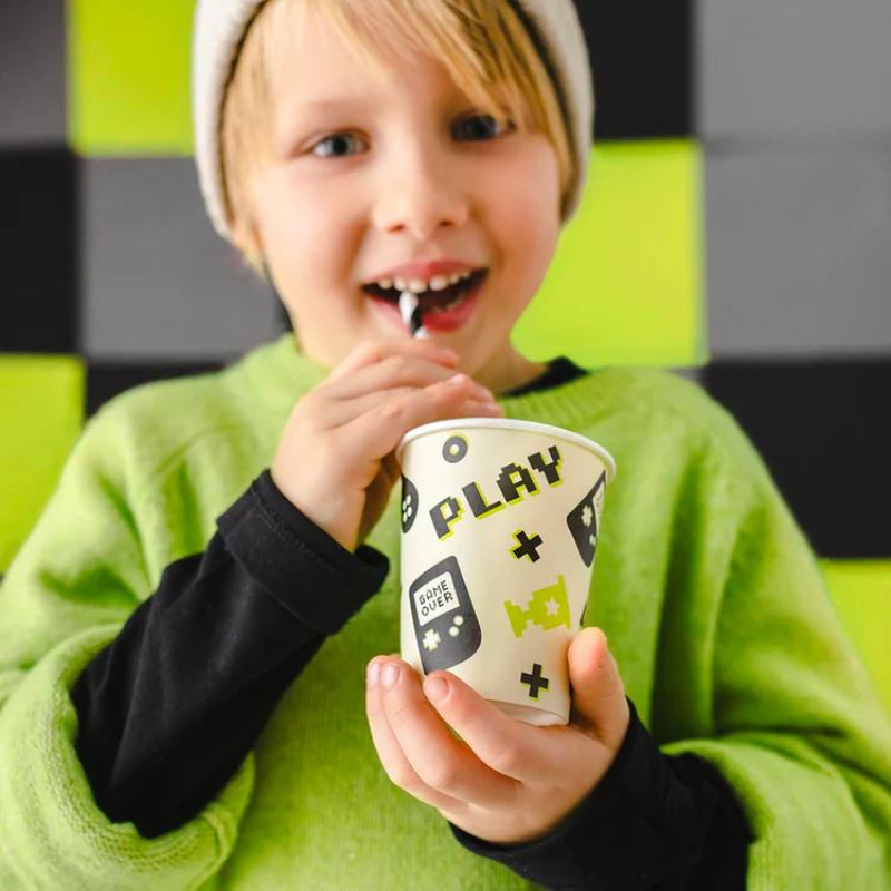 Gobelets "Gamer" 220 ml, paquet de 6