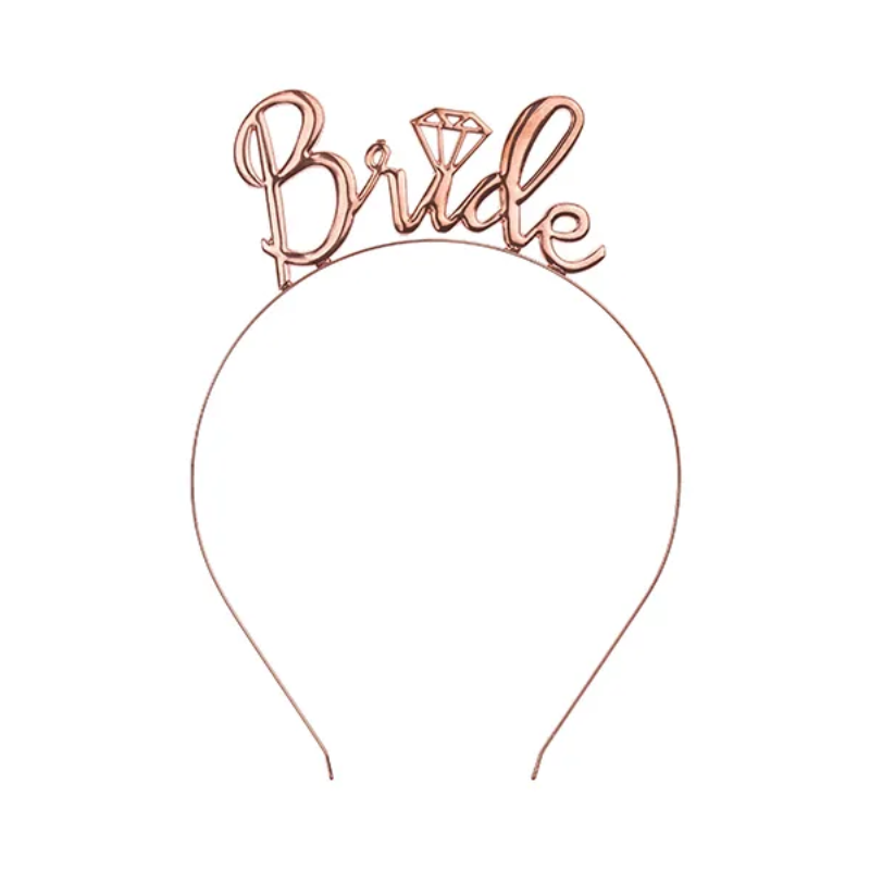 Serre-tête "Bride" rose gold