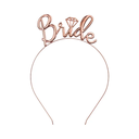 Serre-tête "Bride" rose gold