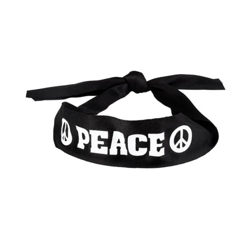 Set d'accessoires hippie "Peace" 