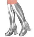 Paire de surbottes 70's argent