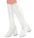 Paire de surbottes 70's blanc