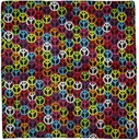 Bandana Peace & Love multicolore