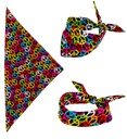 Bandana Peace & Love multicolore