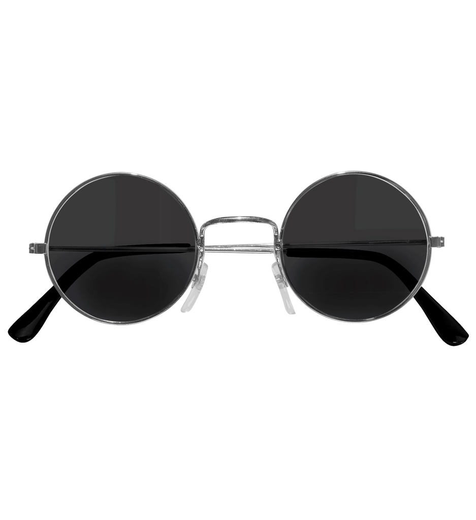 Lunettes Lennon rondes noires