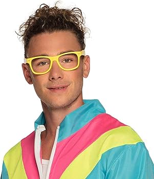 Lunettes Party fluo jaune