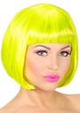 Perruque Valentina jaune fluo glow in the dark