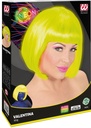Perruque Valentina jaune fluo glow in the dark