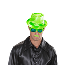 Moustache fluo, lot de 6