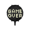 Ballon en aluminium "Game Over" 18"/45 cm - Gamer