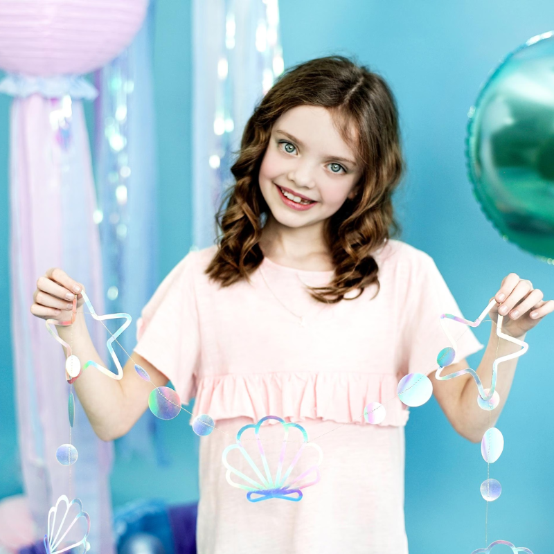 Guirlande Sirène, Irisée - 1,65 m