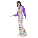 Déguisement homme hippie Groovy 60's
