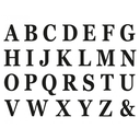 Set de 48 lettres adhésives