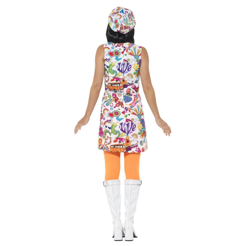 Déguisement femme Groovy 60's