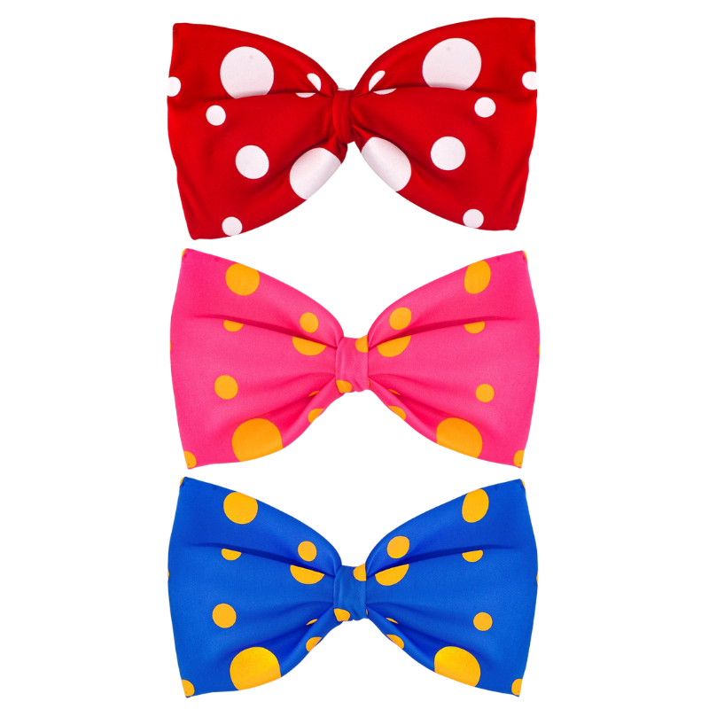 Maxi noeud papillon de clown