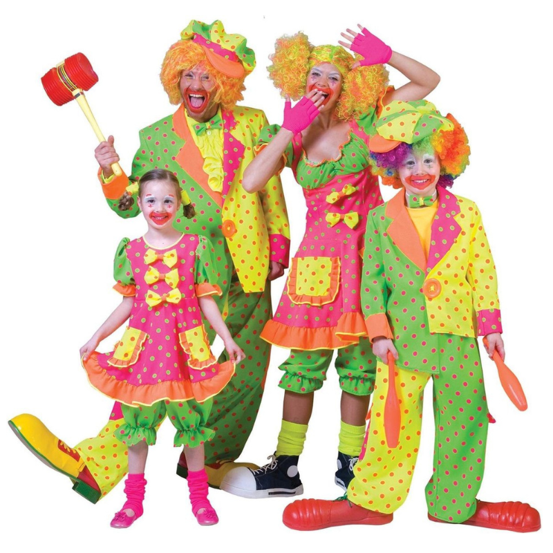 Déguisement de Clown "Fluorini" pour garçon 