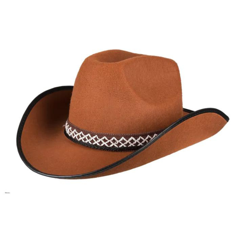 Chapeau de Cowboy en feutre pour enfant
