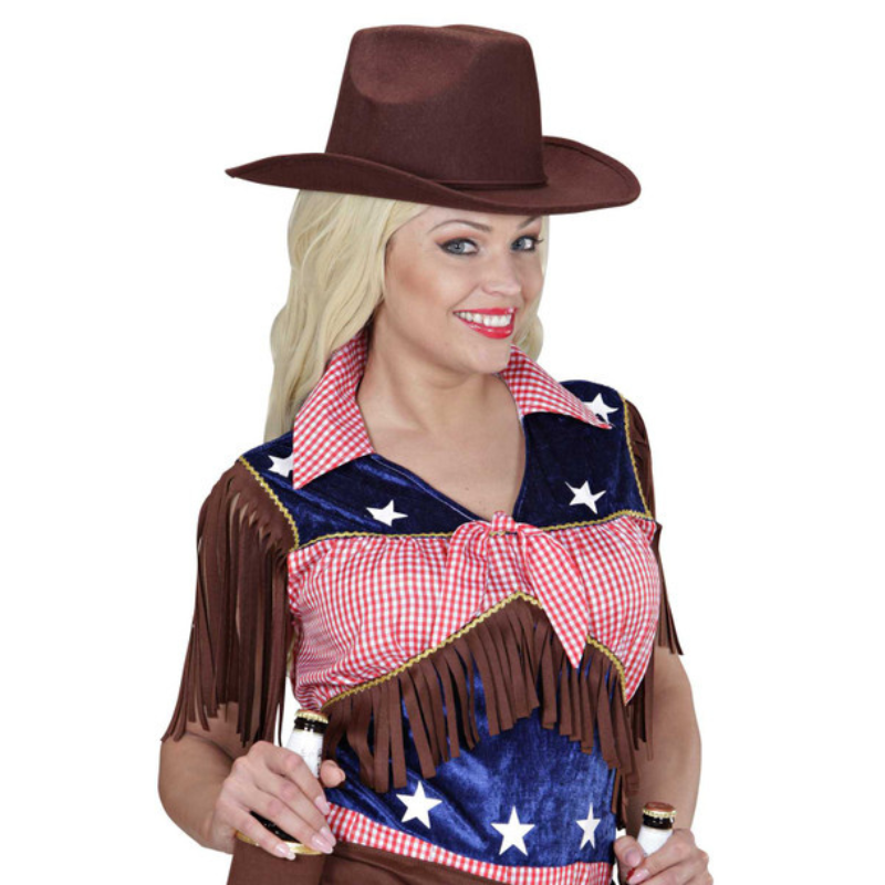 Chapeau de Cowboy Brun 