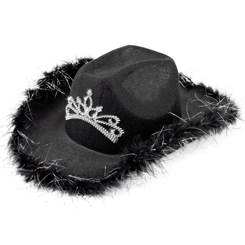 Chapeau de Cowgirl avec plume