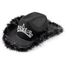 Chapeau de Cowgirl avec plume
