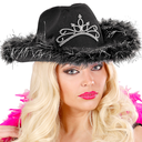 Chapeau de Cowgirl avec plume