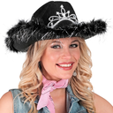 Chapeau de Cowgirl avec plume