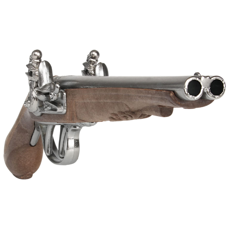 Pistolet de pirate en métal