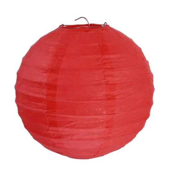 Boule chinoise rouge 50 cm
