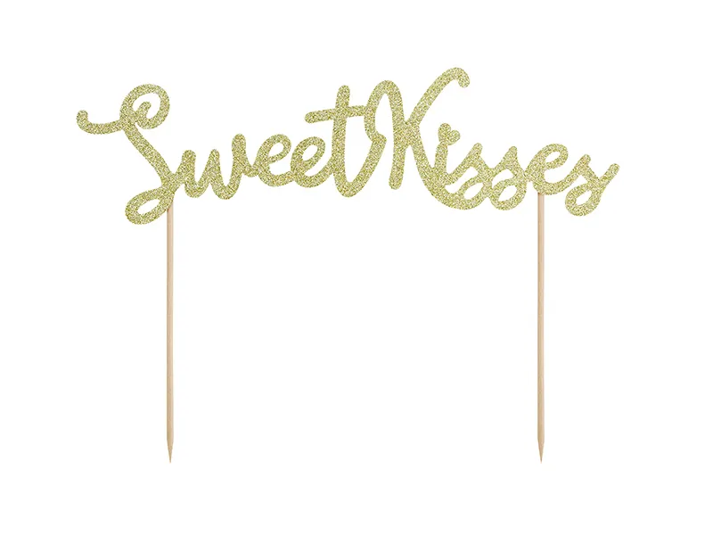 Cake Topper "Sweet Kisses"