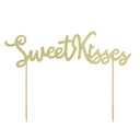 Cake topper "Sweet Kisses"