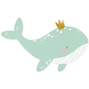 Serviettes de table baleine, paquet de 20