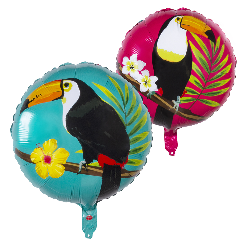 Ballon Toucan tropical 45 cm