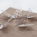 10 Papillons dentelle décoratifs