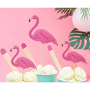 Cake toppers Flamant rose