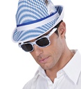 Lunettes Bavaroises bleu et blanc