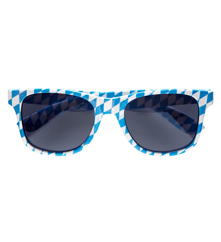 Lunettes Bavaroises bleu et blanc