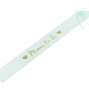 Echarpe "Mom to be" bleu