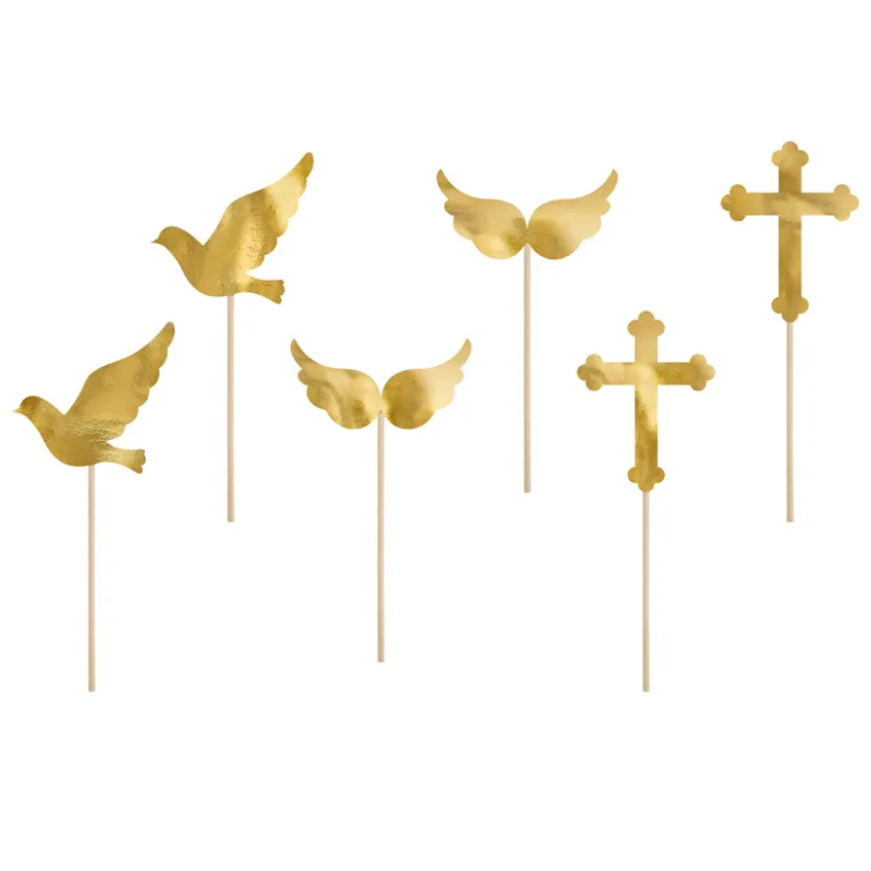 Cake toppers religieux