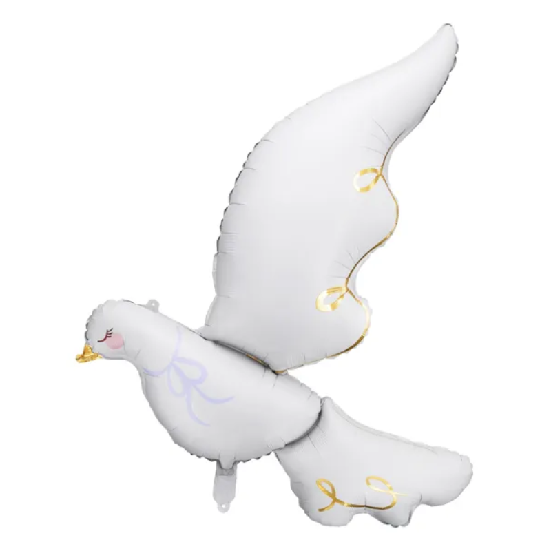 Ballon Colombe blanche 100 cm
