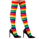 Chaussettes hautes arc-en-ciel